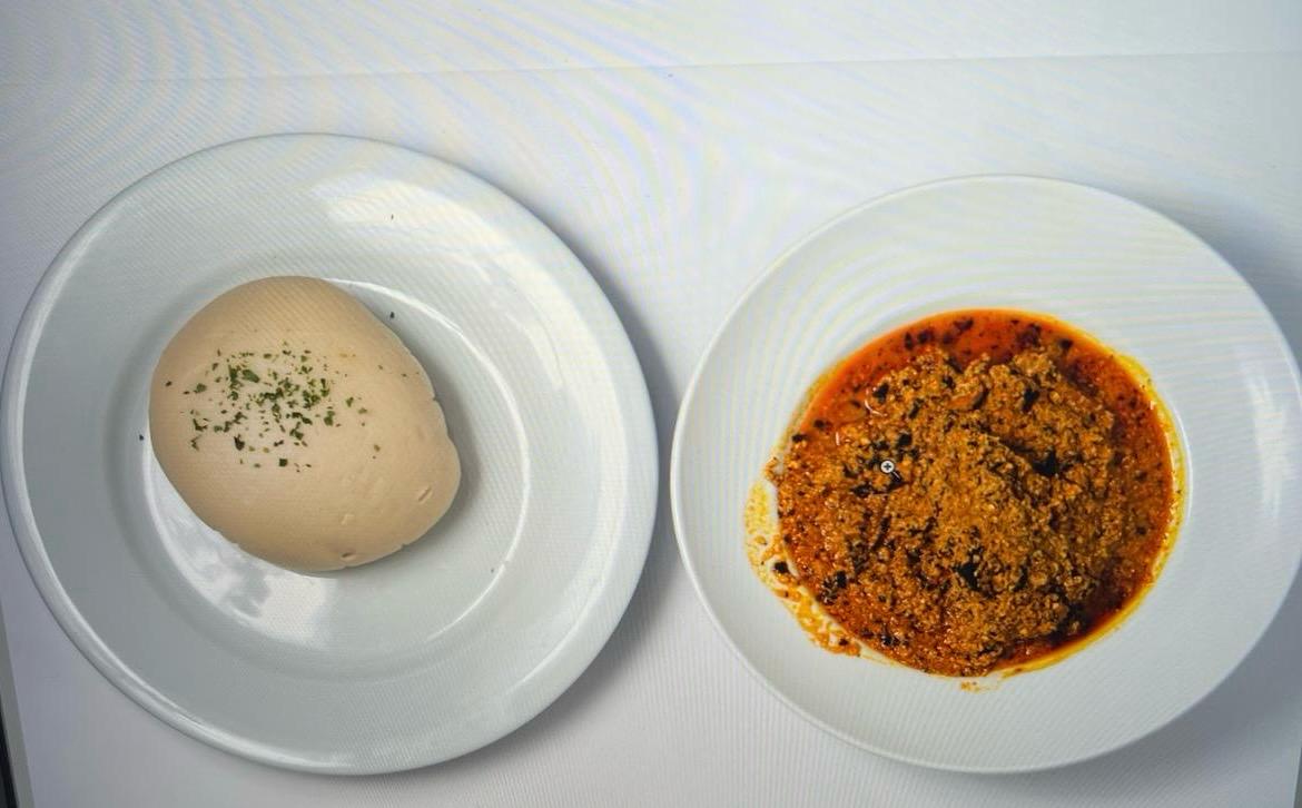 Fufu mit Egusi